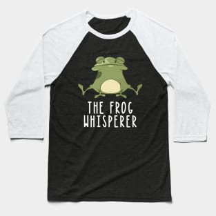 The Frog Whisperer Baseball T-Shirt